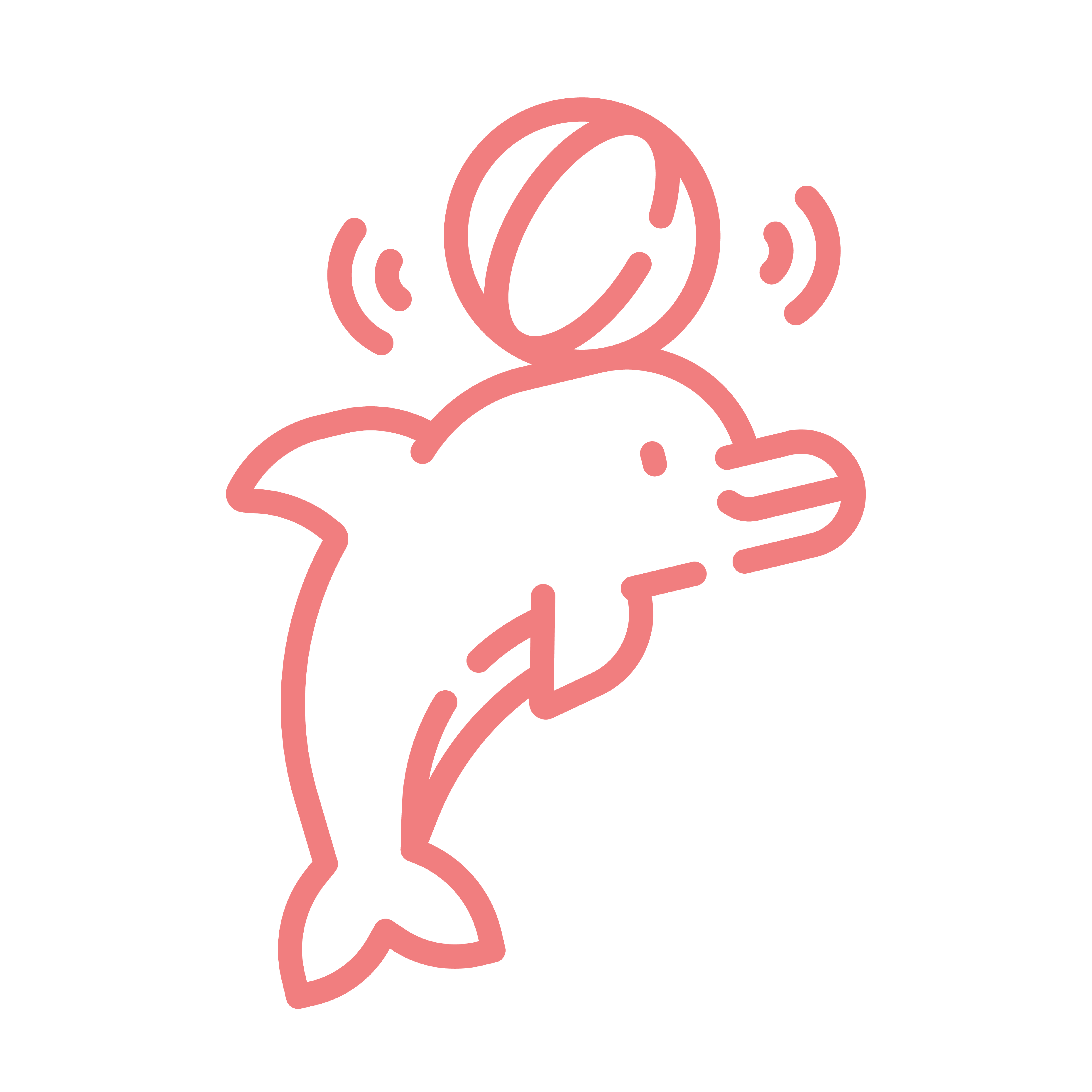 Swim Website Animals - Outline_Guppies